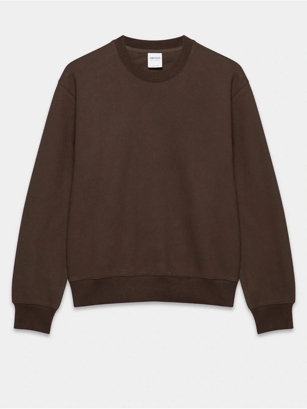 NWOT Aritzia Perfect Crew Sweatshirt - Picture 1 of 8